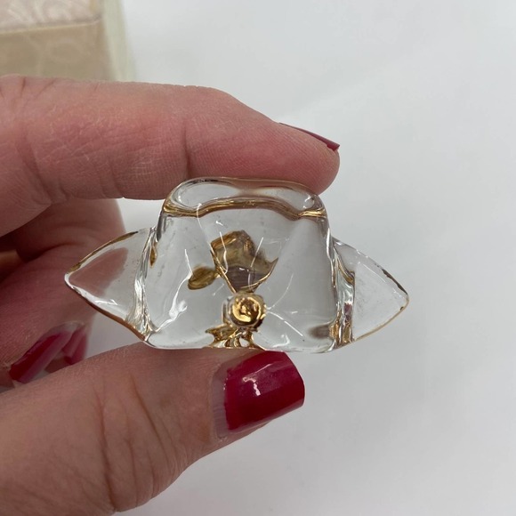 Collectible Glass Miniature Nurse Hat Figurine By About Face Design 2005 - Picture 7 of 11